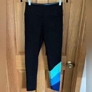 Victoria's Secret Sport Leggings with Blue Interior